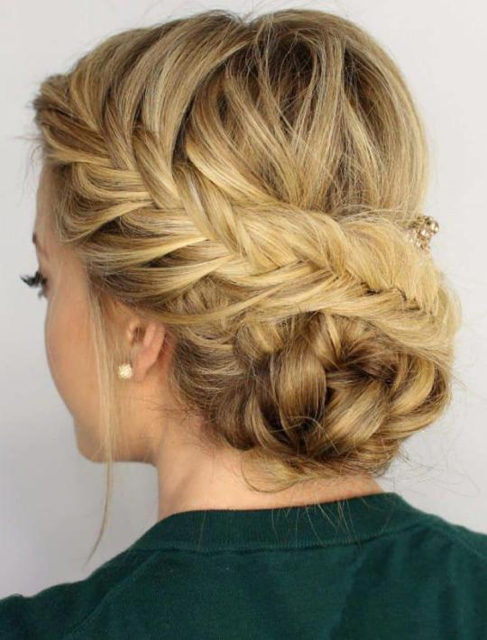 Braided bun